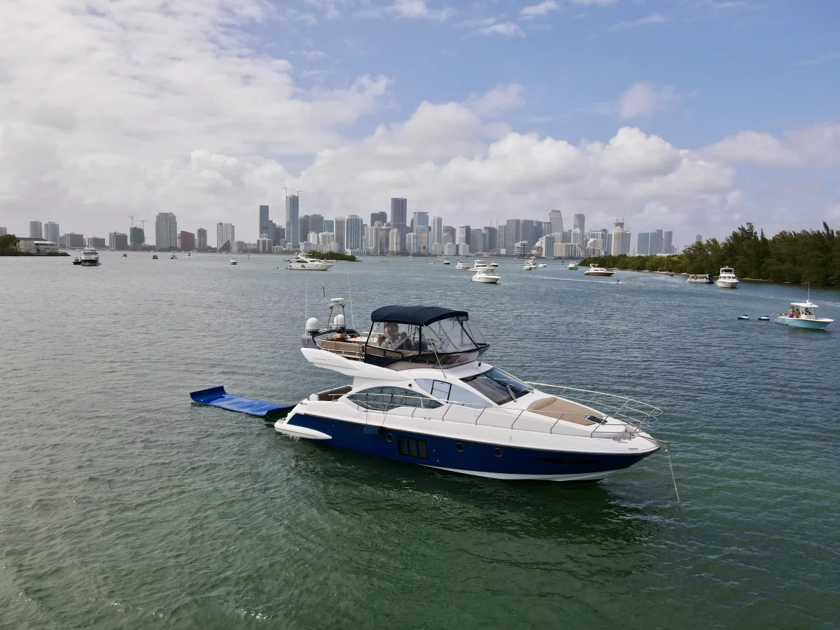Azimut 50 50' mid-size yacht available for charter in Miami
