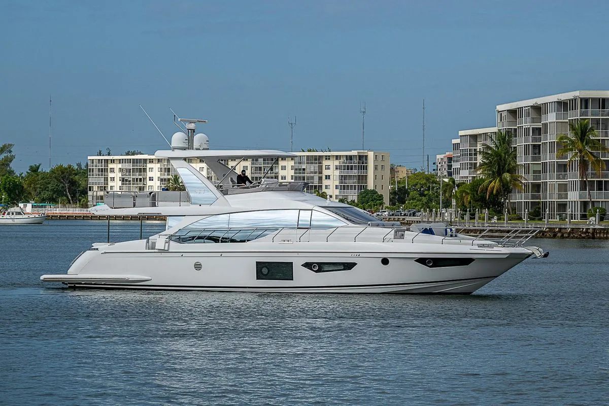 Azimut 66 LME 66' large yacht available for charter in Miami