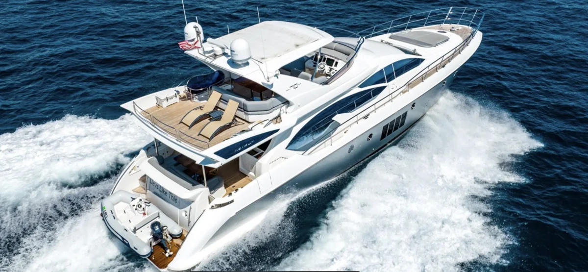 70' Azimut Flybridge 70' motor yacht yacht available for charter in Miami