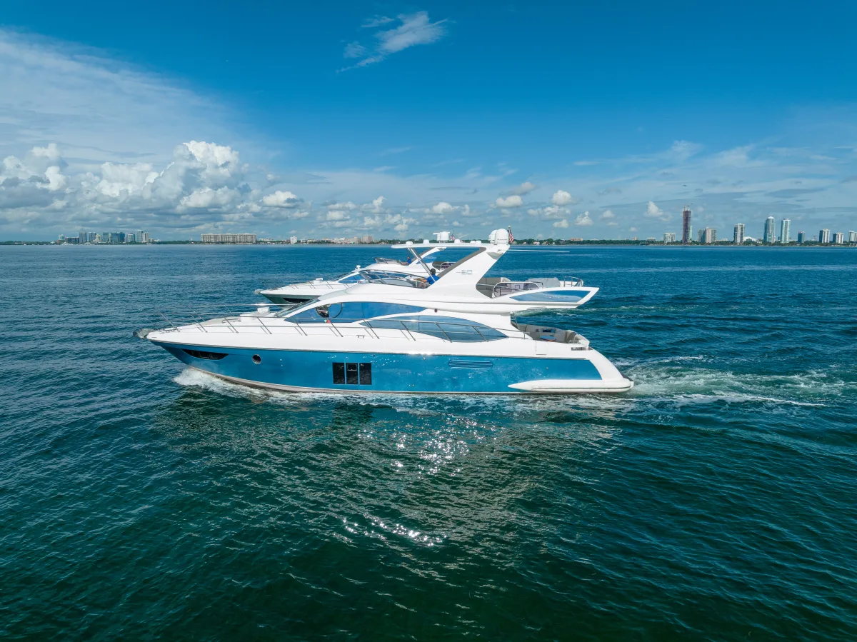 70' Azimut Party Package 70' yacht yacht available for charter in Miami